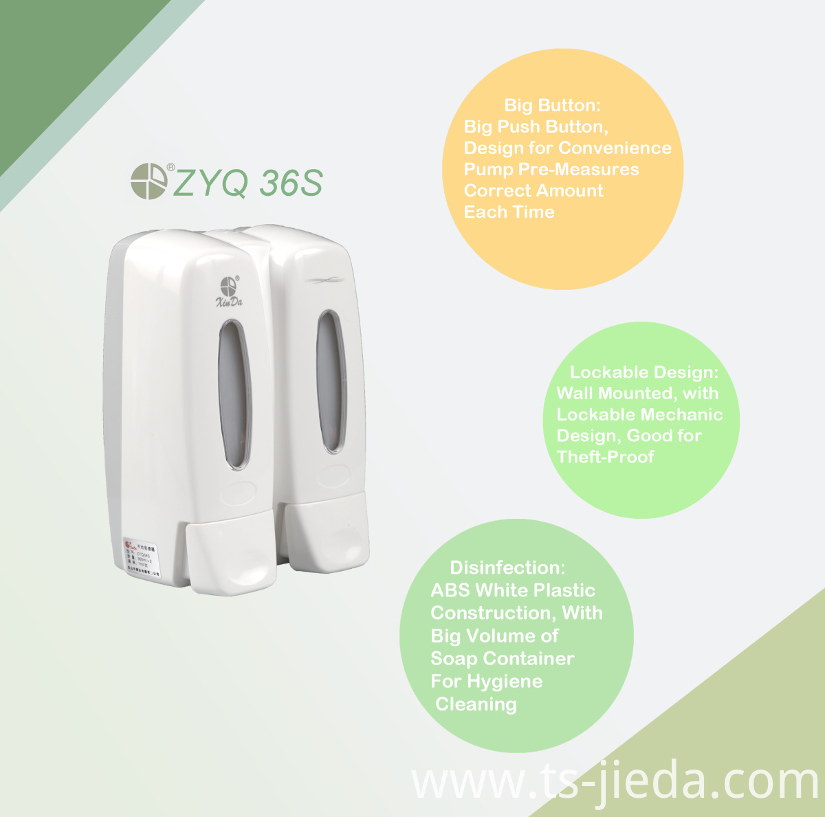 Novel design Soap dispenser hanging on Wall Novel design Soap dispenser hanging on Wall